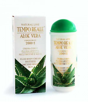 Crema corpo fluida lenitiva pelli secche e miste