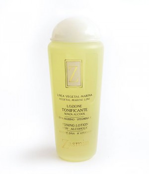 Lozione tonificante senza alcool